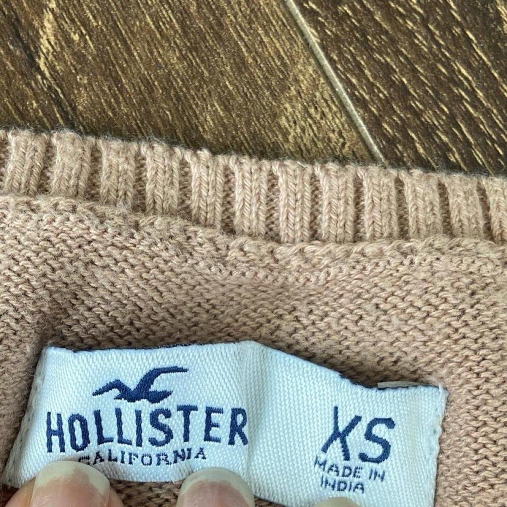 Vintage Y2K Hollister Baby Doll 2010s Sweater Top - Picture 4 of 6